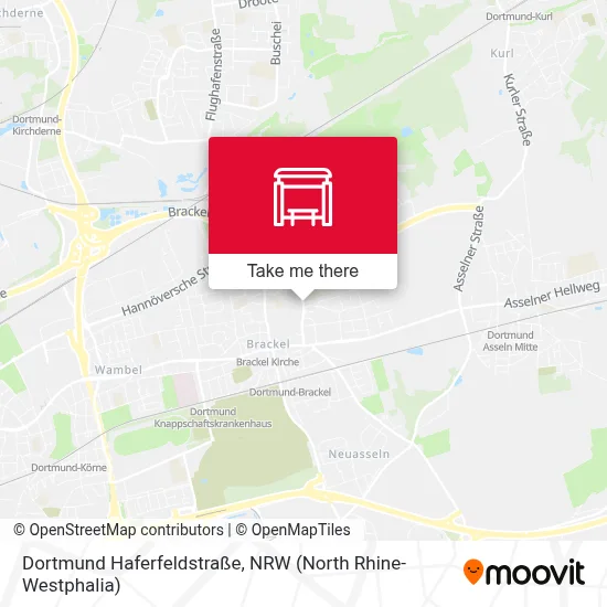 Dortmund Haferfeldstraße map