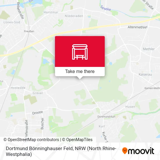 Карта Dortmund Bönninghauser Feld