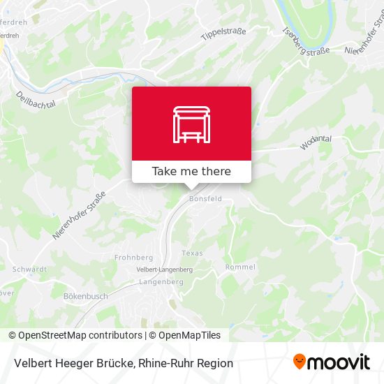 Velbert Heeger Brücke map