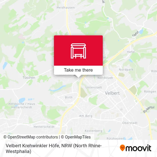Velbert Krehwinkler Höfe map