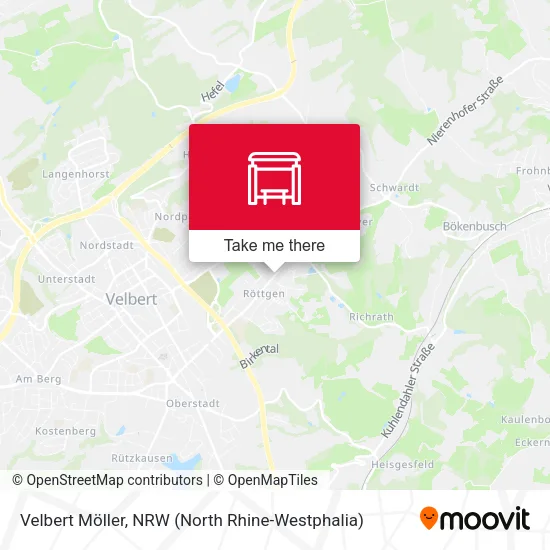 Карта Velbert Möller
