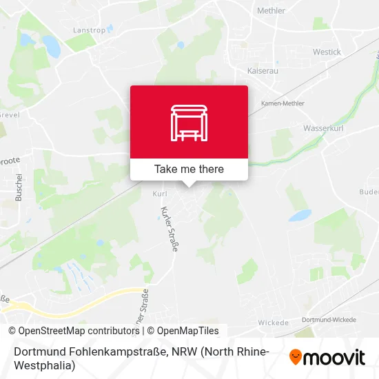Dortmund Fohlenkampstraße map