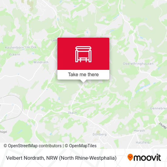 Карта Velbert Nordrath