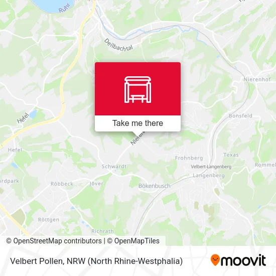 Карта Velbert Pollen