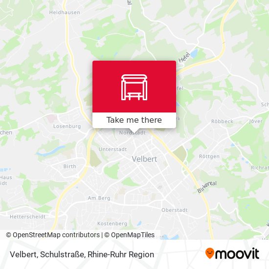 Velbert, Schulstraße map