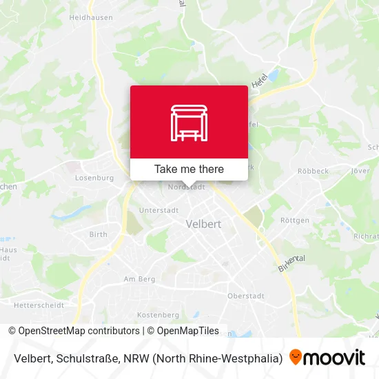 Карта Velbert, Schulstraße