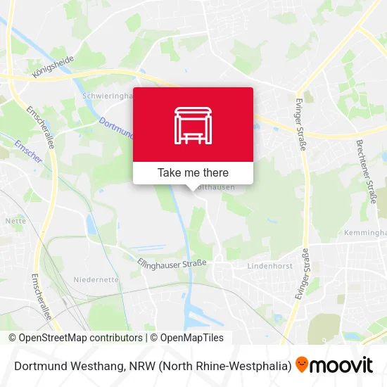 Карта Dortmund Westhang