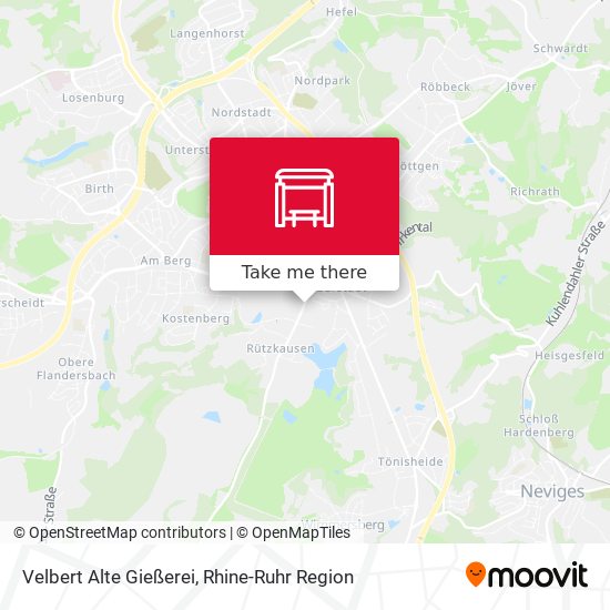 Velbert Alte Gießerei map