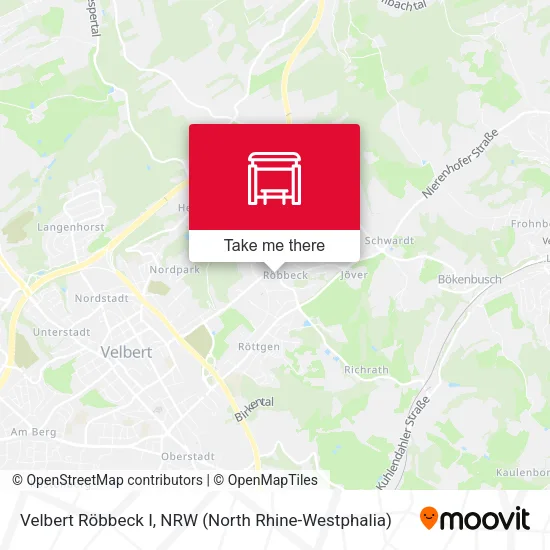 Карта Velbert Röbbeck I