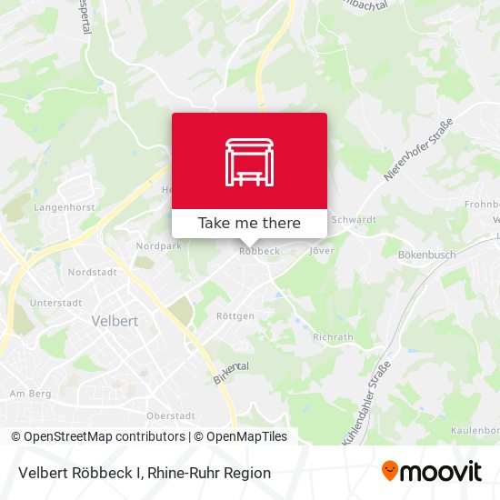 Velbert Röbbeck I map