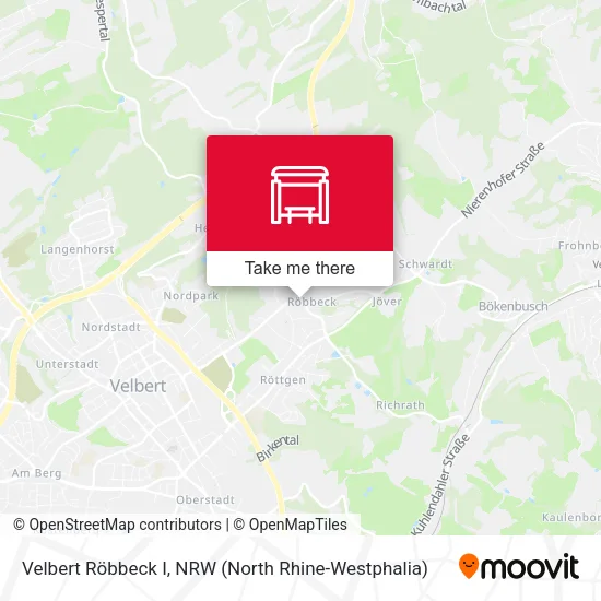 Карта Velbert Röbbeck I