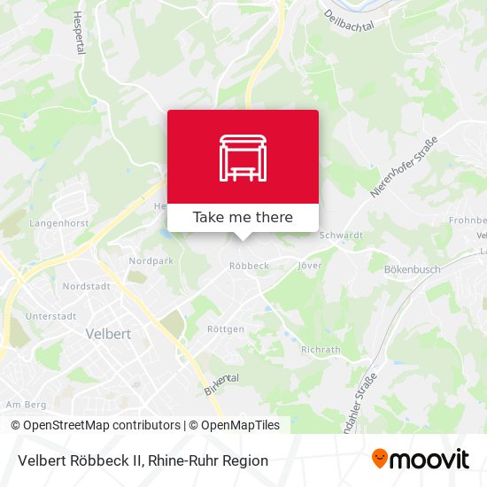 Velbert Röbbeck II map