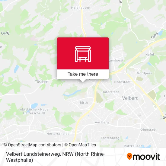 Карта Velbert Landsteinerweg