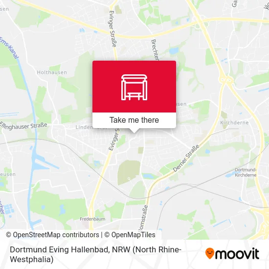 Карта Dortmund Eving Hallenbad