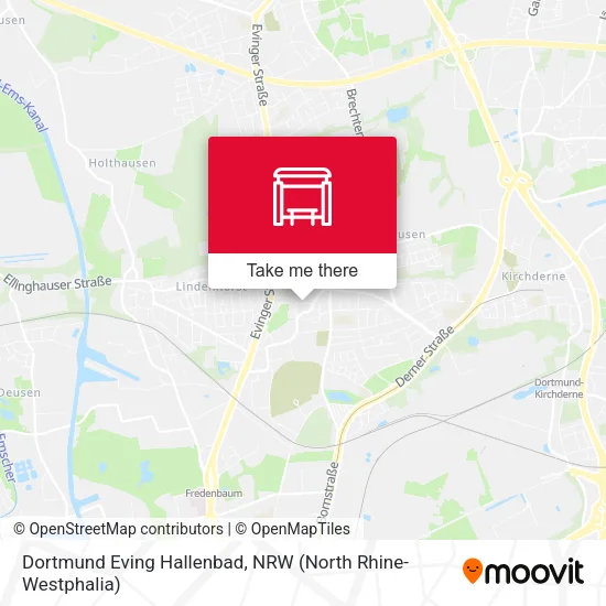 Карта Dortmund Eving Hallenbad