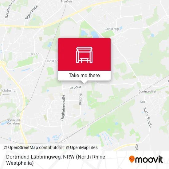 Карта Dortmund Lübbringweg