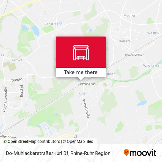 Do-Mühlackerstraße/Kurl Bf map