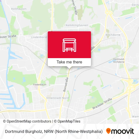 Карта Dortmund Burgholz
