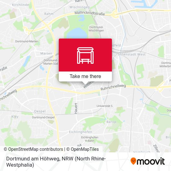 Dortmund am Höhweg map
