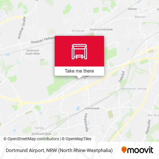 Карта Dortmund Airport