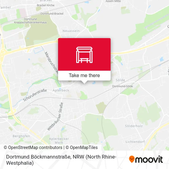 Карта Dortmund Böckmannstraße