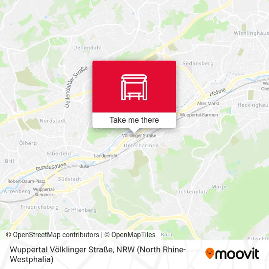 Карта Wuppertal Völklinger Straße