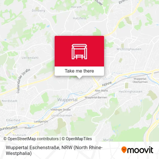 Карта Wuppertal Eschenstraße