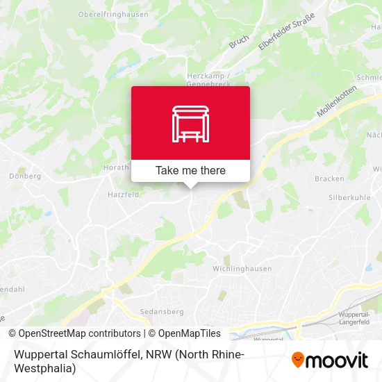 Карта Wuppertal Schaumlöffel