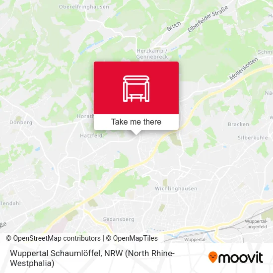 Карта Wuppertal Schaumlöffel