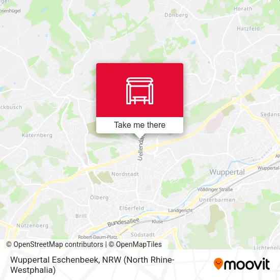 Карта Wuppertal Eschenbeek