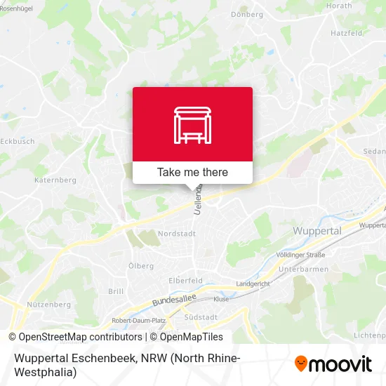 Карта Wuppertal Eschenbeek