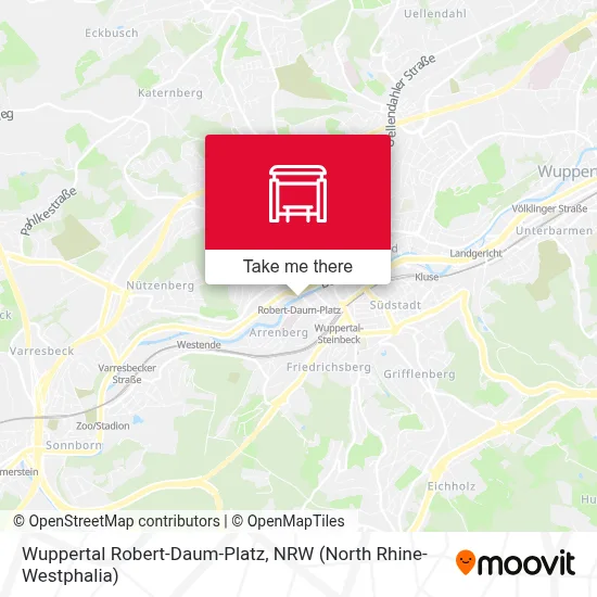Wuppertal Robert-Daum-Platz map
