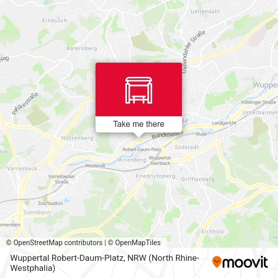 Wuppertal Robert-Daum-Platz map