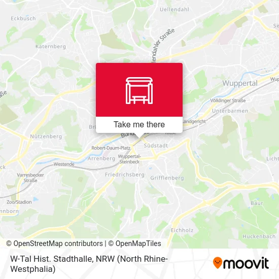 W-Tal Hist. Stadthalle map