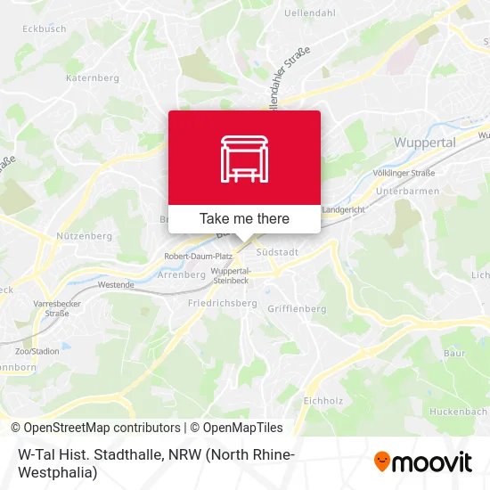 W-Tal Hist. Stadthalle map