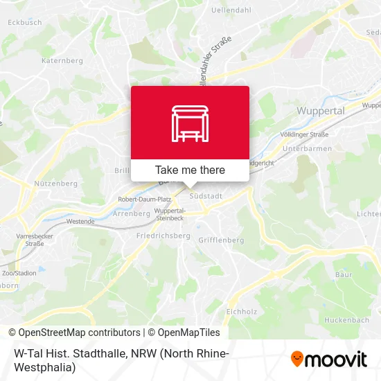 W-Tal Hist. Stadthalle map