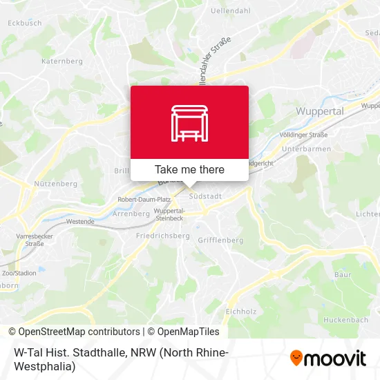 W-Tal Hist. Stadthalle map