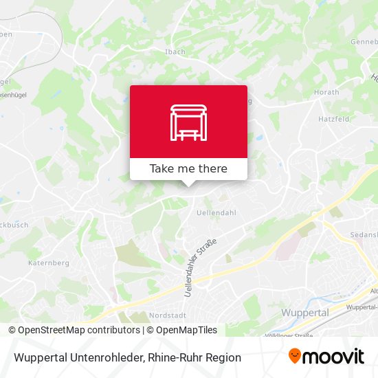 Wuppertal Untenrohleder map