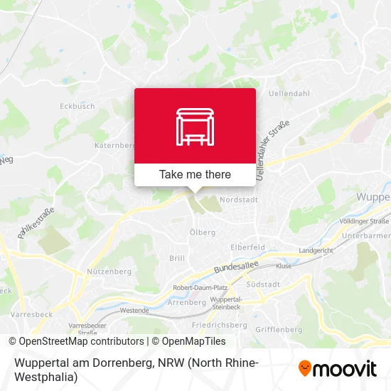 Карта Wuppertal am Dorrenberg