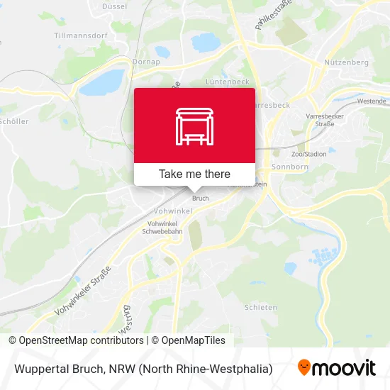 Карта Wuppertal Bruch