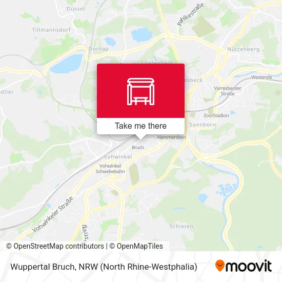 Карта Wuppertal Bruch