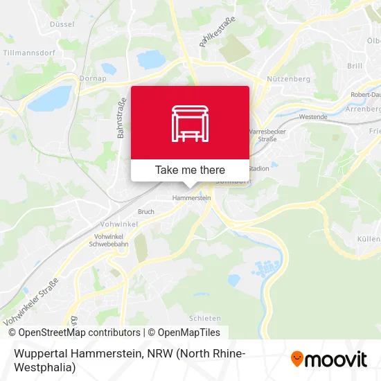 Карта Wuppertal Hammerstein