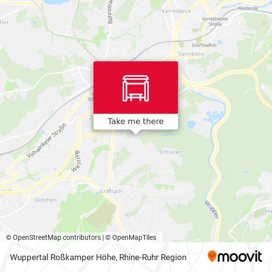 Wuppertal Roßkamper Höhe map