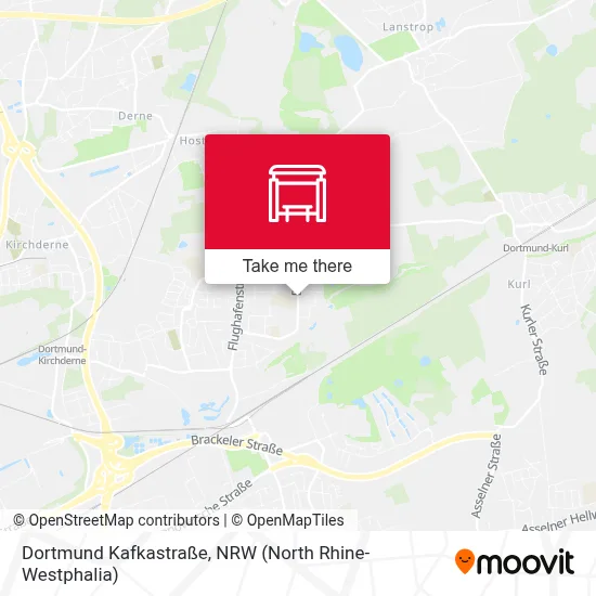 Dortmund Kafkastraße map