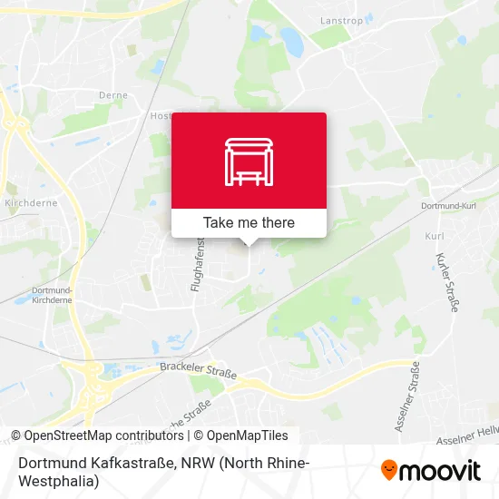 Dortmund Kafkastraße map