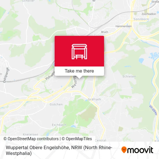 Карта Wuppertal Obere Engelshöhe