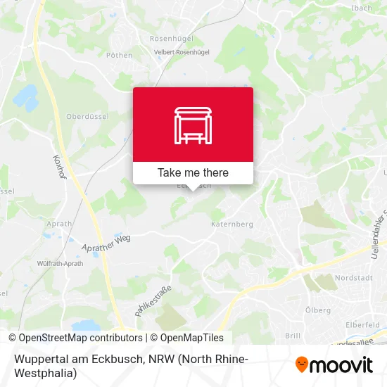 Карта Wuppertal am Eckbusch
