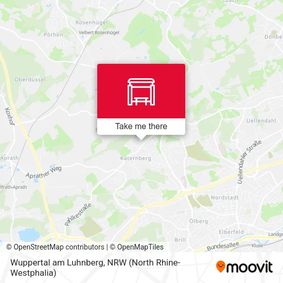 Карта Wuppertal am Luhnberg