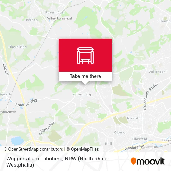 Карта Wuppertal am Luhnberg