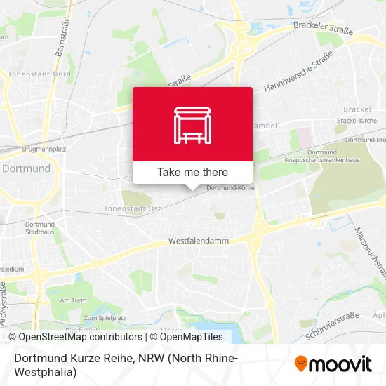 Карта Dortmund Kurze Reihe